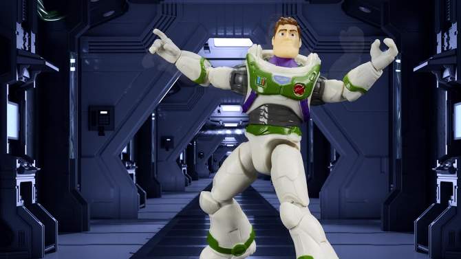 Disney Pixar Lightyear Space Ranger Alpha Buzz Lightyear Action Figure, 2 of 8, play video