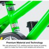 RoyalBaby Freestyle Outdoor Kid's Bicycle with Training Wheels, 16 Inch, Green - 4 of 4