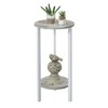 31.5" Graystone 2 Tier Plant Stand - Breighton Home - 3 of 4
