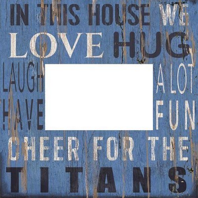 NFL Tennessee Titans 10 x 10 Picture Frame