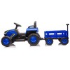 Ride on Tractor with Detachable Garden Cart, 12V Electric Kids’ Vehicle with Trailer, Ages 3+ Battery-Powered 8-Wheel, Remote Control - 2 of 2