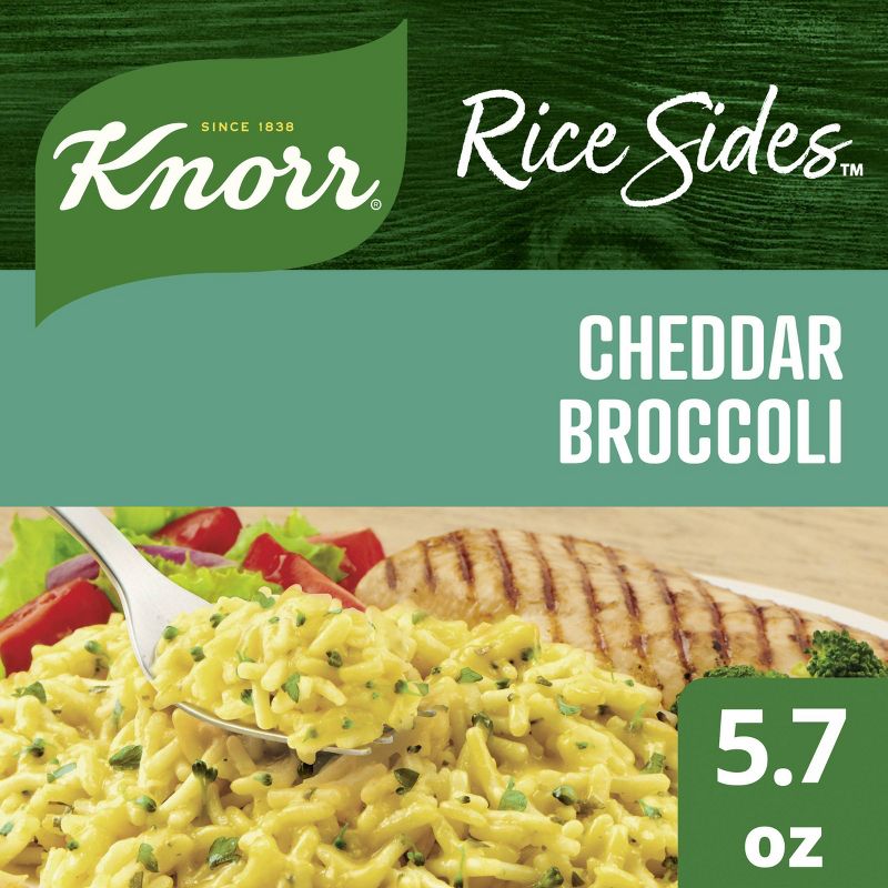Knorr Rice Sides Cheddar Broccoli Rice Mix - 5.7oz, 1 of 9