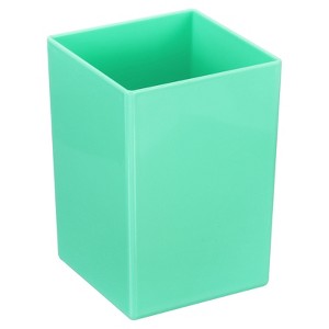 Unique Bargains Plastic Large Capacity Square Home Office Pencil Holder - 1 of 4