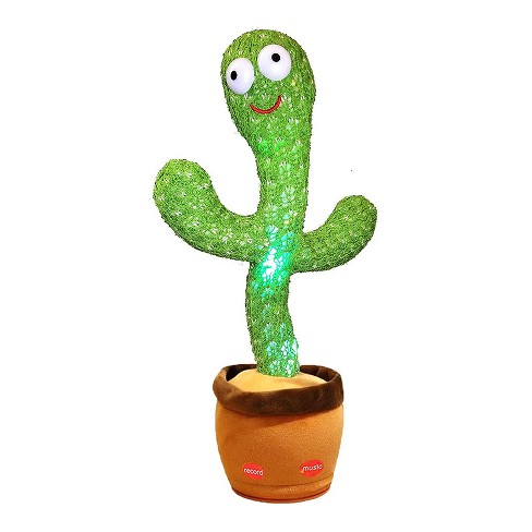 Nys Life Dancing Cactus Talking Cactus Soft Plush Toy : Target
