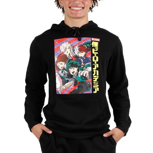 My Hero Black Sweatpant And Hoodie Combo Xl : Target
