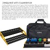 NUX Bumblebee Organizational Portable 2-Level Pedalboard for Guitar and Bass Effects Pedals - 3 of 4