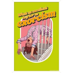 Trends International The Exorcist: Seasons of Scare - Excellent Day Framed Wall Poster Prints - 1 of 4