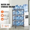 VEVOR 4 Tiers Water Jug Holder, 5 Gallon Water Bottle Holder, Double Row Water Bottle Rack for 8 Bottles, Heavy Duty Water Jug Rack - 3 of 4