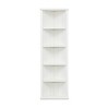 Corner Bookshelves Traditional with Adjustable Shelves and Space-Saving Design for Home Office 24in Wide - 3irtyhousy - 3 of 4