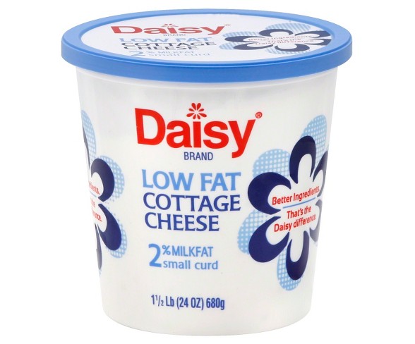 Daisy Low Fat 2% Small Curd Cottage Cheese - 24oz