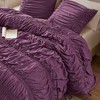 NicBex French Country King Size Comforter Set Bedding Set, Romantic Ruched Design Bedding Comforter Sets, 1 Comforter, Pillow Shams, Machine Washable - 4 of 4