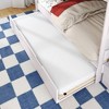 Modern Farmhouse Twin Over Twin Bunk Bed With Staircase and Trundle - 4 of 4