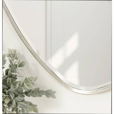 Caskill 24" x 32" Silver Shield Wall Mirror