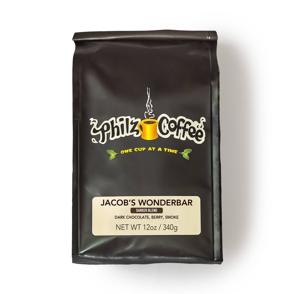 Photos - Coffee Philz Jacob's Wonderbar Dark Roast Whole Bean  - 12oz