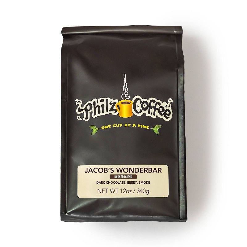 Philz Jacob&#39;s Wonderbar Dark Roast Whole Bean Coffee - 12oz, 1 of 6