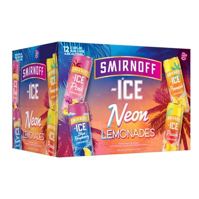 Smirnoff ICE Lemonade Variety-  12pk/12 fl oz Cans