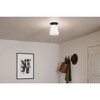 Kichler Lighting Albers 1 - Light Flush Mount in  Black - 3 of 4