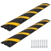 Rubber Speed Bump, Speed Bumps for Road, for Parking Lot, School, Warehouse, Hotel, Rated 66000 Lbs - 3 of 4