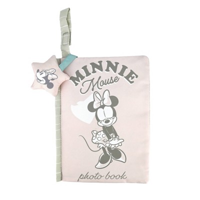 Image of Disney Baby Soft Photo Album Baby and Toddler Learning Toy - Minnie Mouse