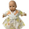 Doll Clothes Superstore Yellow Dress Fits 15-16 Inch Baby Dolls - 3 of 4
