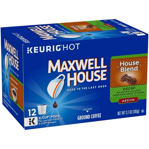 Decaf Maxwell House 4 Cup In Room Coffee 100/.7 oz. Filter Packs