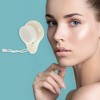 Unique Bargains Soft Plastic Synthetic Fiber Wool Cleansing Brush Hollow Comma 3.03"x1.89" 1 Pc - 2 of 4