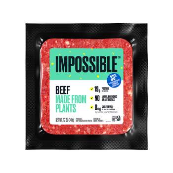 Impossible Plant Based Beef Ground - 12oz