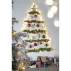 Gulches D3.9" Christmas Ball Ornaments, Glass Decorative Hanging Ball Christmas Tree Ornaments for Holiday Party Decorations, Set of 6 - 3 of 4