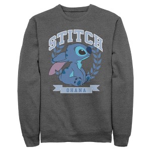 Mens Lilo & Stitch Athletic Ohana Sweatshirt - 1 of 4