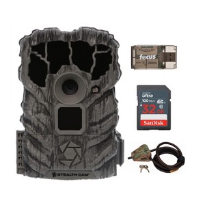Stealth Cam Browtine 14MP Trail Camera with Video with Locking Cable Bundle - 1 of 4