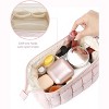 Generic Telena Puffer Makeup Bags for Women Nylon Puffy Padded Make Up Bags for Women Makeup Organizer Case - 3 of 4