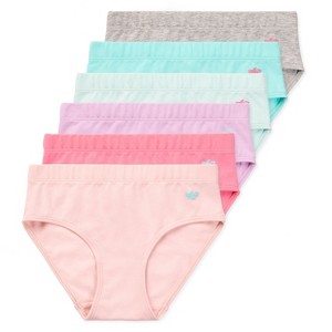 Lucky & Me Sophie Girls Brief Underwear Multiple Colors and Sizes (6-Pack) - 1 of 4
