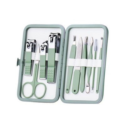 LOVELAY CREATIONS 10-in-1 Stainless Steel Pedicure Tools Kit