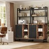 Aheaplus Filing Cabinet with Lock & Charging Station - 3 of 4