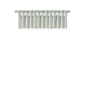 Gracie Mills Elroy Lightweight Beaded Faux Silk Valance - 1 of 4