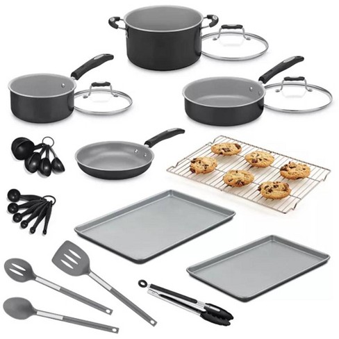 Cuisinart Chef's Classic 11pc Non-stick Hard Anodized Cookware Set - 66-11  : Target