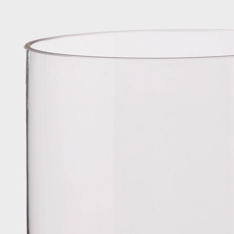 Clear Hurricane 3&#34; x 4&#34; Pillar Candle Holder - Room Essentials&#8482;, 4 of 5
