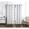 RT Designer Collection Barnet Jacquard 2 Pack Luxurious Modern Design Curtain Panel 36" x 84" Beige - 2 of 4