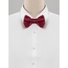 Allegra K Men's Solid Color Self-tied Formal Wedding Party Tuxedo Adjustable Bow Ties - 2 of 4