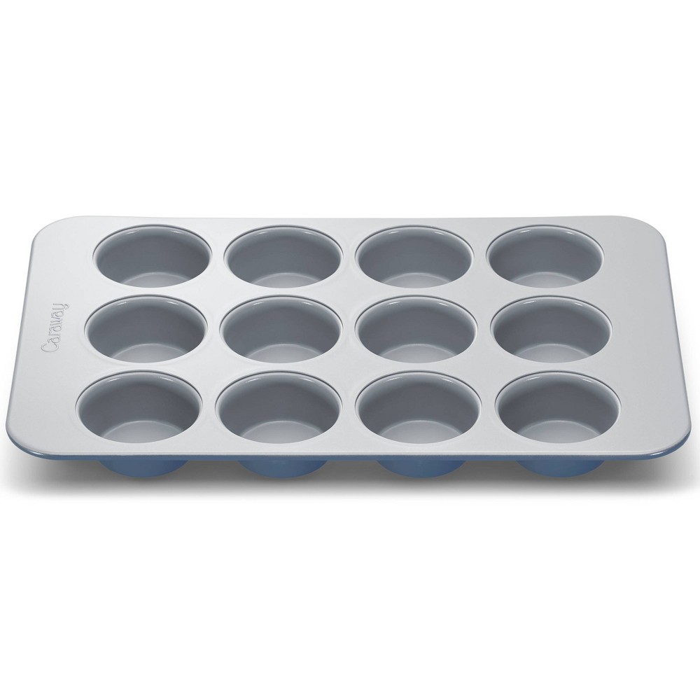 Caraway Home 10.04 Nonstick Ceramic Muffin Pan Slate