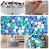 Whisen Ball Pit Balls 500 Count for Kids, Colorful Phthalate Free BPA Free, Safe, Crushproof, Lightweight, Gift for Kids - 3 of 4
