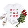 Simply Sage Market Women's Cowgirl Valentine Chart Short Sleeve Graphic Tee - 3 of 4