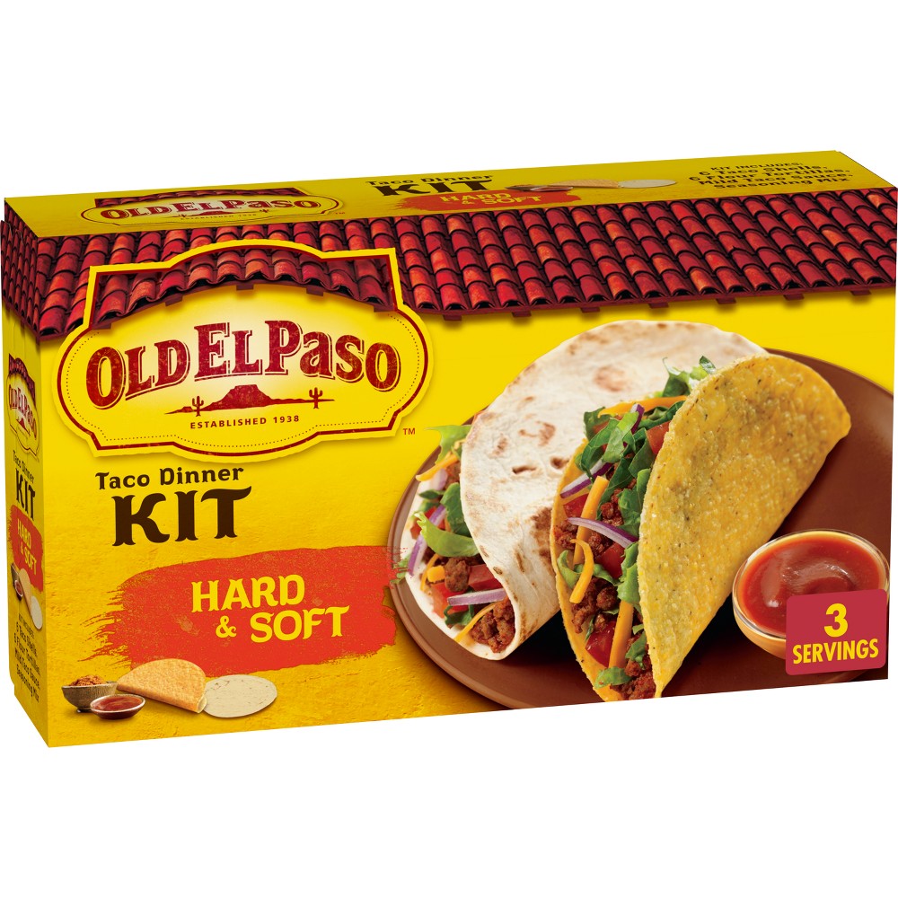 UPC 046000287348 product image for Old El Paso Hard & Soft Shell Taco Dinner Kit - 11.4oz: No Artificial Sweeteners | upcitemdb.com