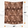Cheer Collection Ultra Soft Faux Fur Throw Blanket - Brown - 3 of 4