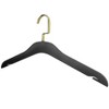 Designstyles Smoke and frost Acrylic Clothes Hangers, Luxurious and Heavy-Duty with Gold Hooks, Beautiful Home Decor - 10 Pack - 3 of 4