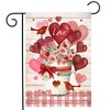 Briarwood Lane Valentine's Garden Flag 12x18 For Outdoor Love Bouquet For Valentine's Garden Flag Flags For Outside - 2 of 3