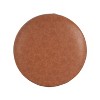 Kumasinova 30.2"On-Trend Round Faux Leather Ottoman with Plywood Frame,Coffee Table Ottoman Accent Footrest Ottoman for Living Room - 4 of 4