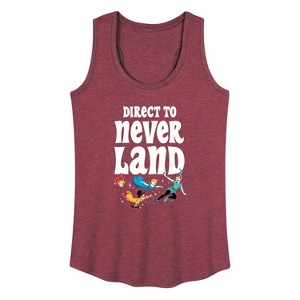 Women's - Disney - Peter Pan Graphic Racerback Tank - 1 of 4