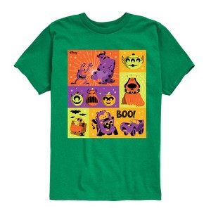 Boys' - Disney - Halloween Movie Grid Short Sleeve Graphic T-Shirt - 1 of 4