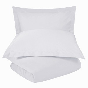 Cotton Blend 1200 Thread Count Duvet Cover Set by Blue Nile Mills - 1 of 3